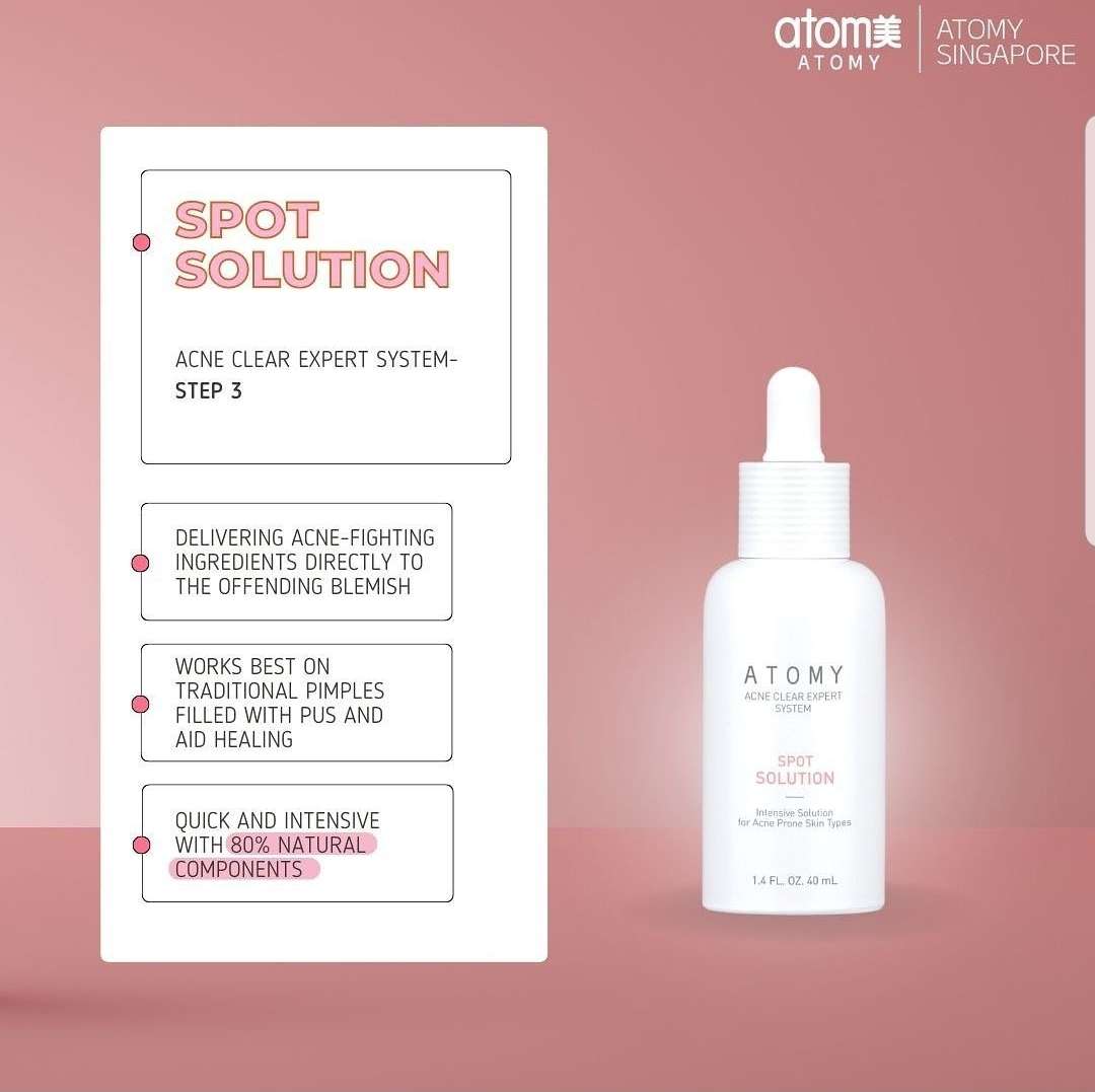 Acne Clear Expert System – Happy ATOMY Family