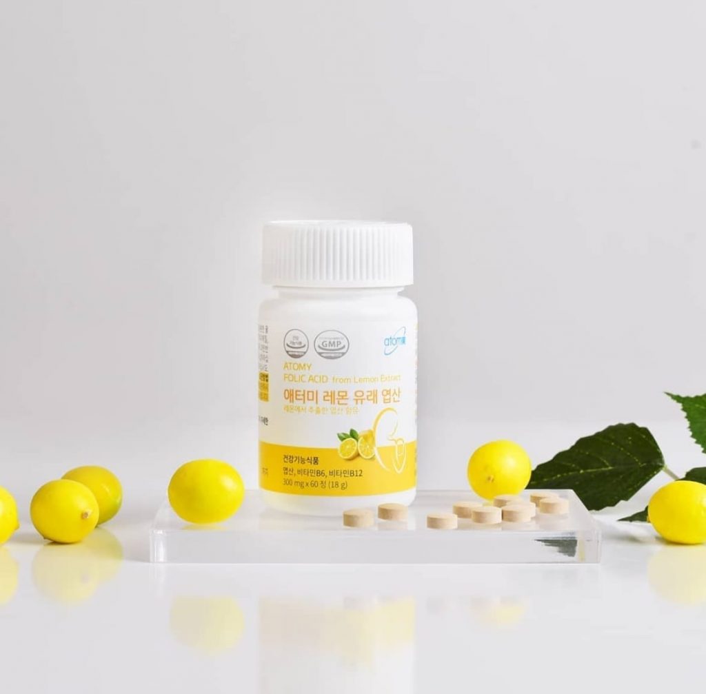 Folic Acid Lemon Extract Happy ATOMY Family