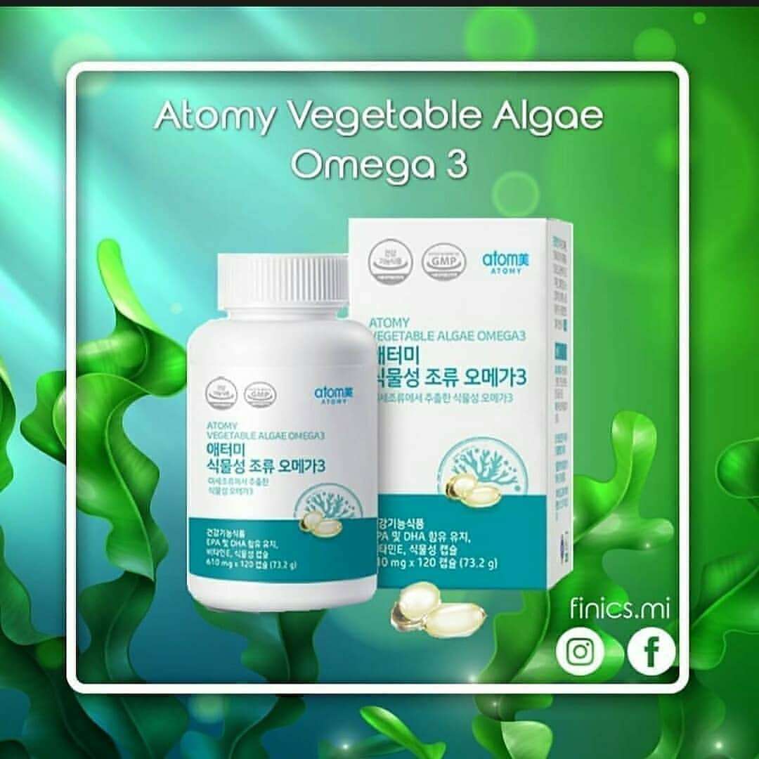 Vegetable Algae Omega3 Happy ATOMY Family