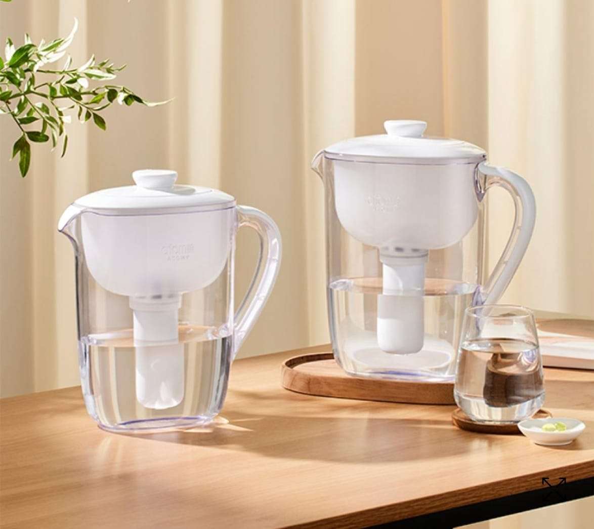atomy easy clean water filter pitcher